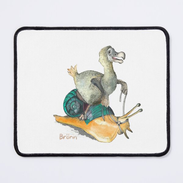 Item preview, Dodo goes snail riding designed and sold by DodoGallery.