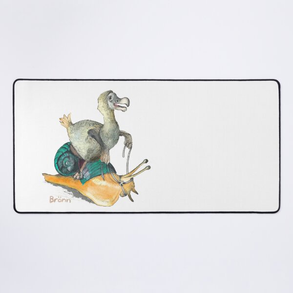 Item preview, Dodo goes snail riding designed and sold by DodoGallery.