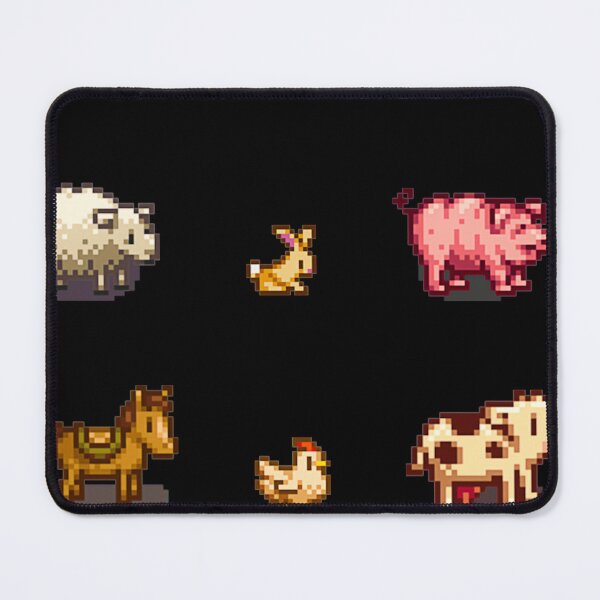 Item preview, Stardew Valley Pixelated Animals S designed and sold by Alitrnbull.