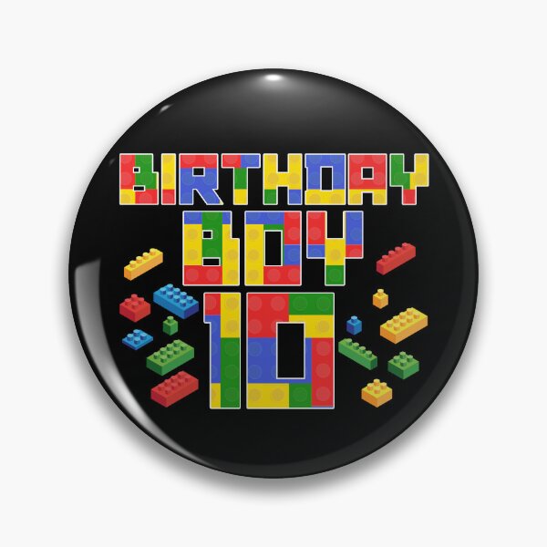 Item preview, Kids 10th Birthday Boy Master Builder 10 Year Old Builder Gear designed and sold by DynamicDesign.