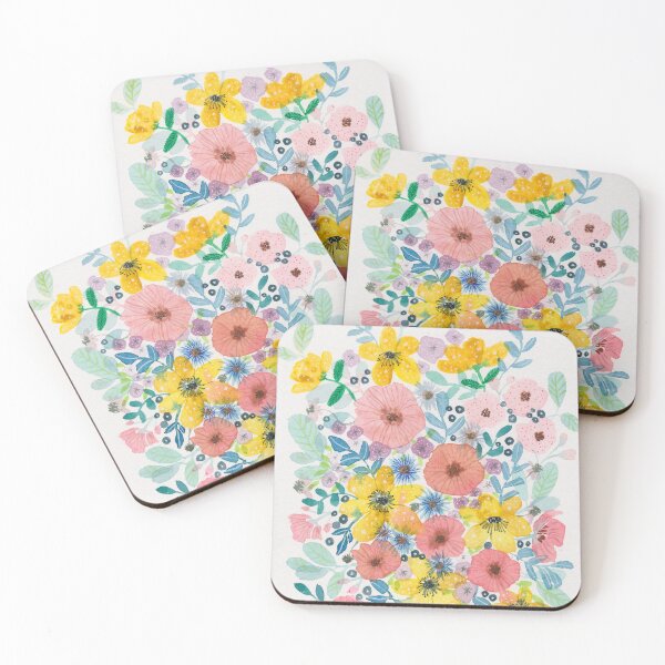 Item preview, Watercolour florals designed and sold by pigmentandgrain.