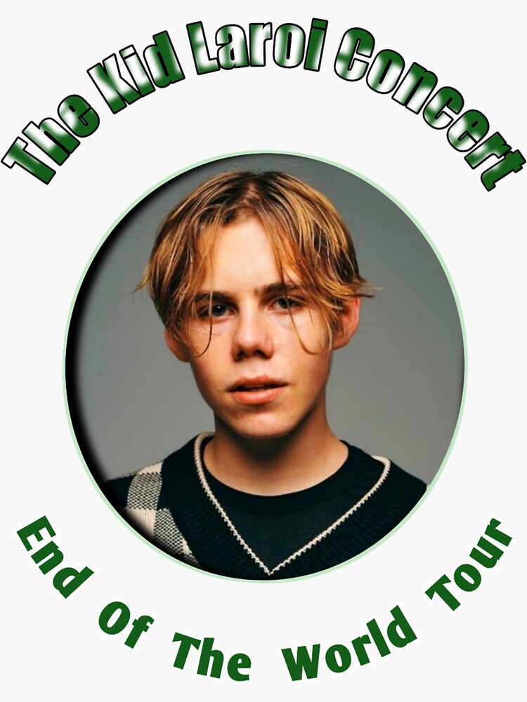 "THE KID LAROI CONCERT" Sticker for Sale by Fashionhouse99 Redbubble