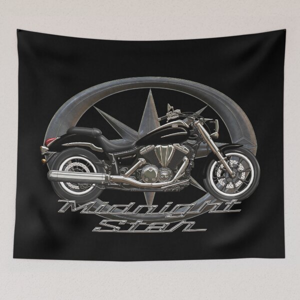 Item preview, Midnight Star XVS 950 black star designed and sold by KlaraBubble.