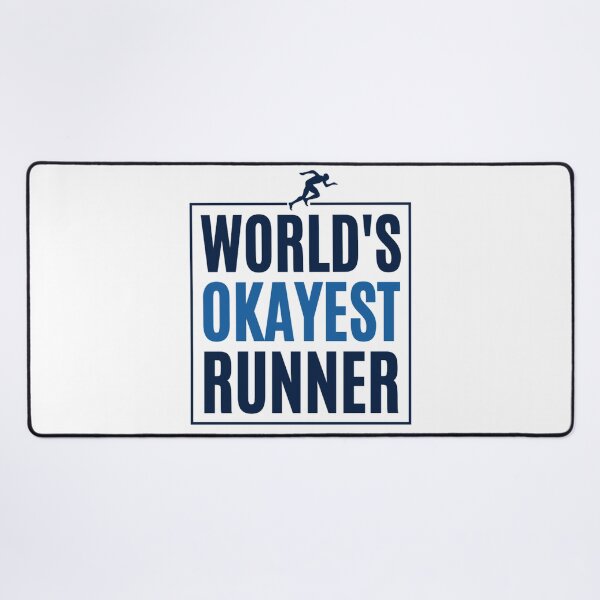 Item preview, World's Okayest Runner - Funny Running Sayings designed and sold by chetan786.