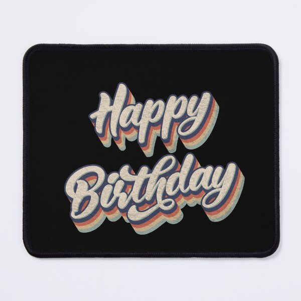 Item preview, Retro Vintage Happy Birthday designed and sold by Whimsical  Thinker.