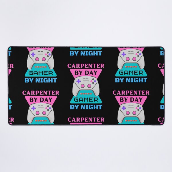 Item preview, Carpenter By Day Gamer By Night designed and sold by 9N20.