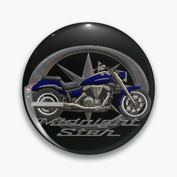 Item preview, Midnight Star XVS 950 blue star designed and sold by KlaraBubble.