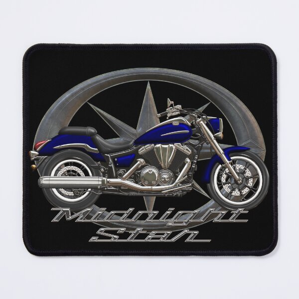 Item preview, Midnight Star XVS 950 blue star designed and sold by KlaraBubble.