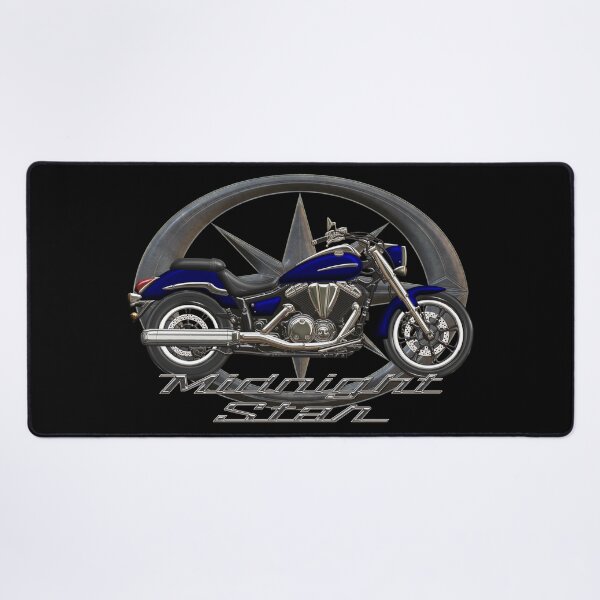 Item preview, Midnight Star XVS 950 blue star designed and sold by KlaraBubble.