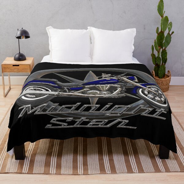 Item preview, Midnight Star XVS 950 blue star designed and sold by KlaraBubble.