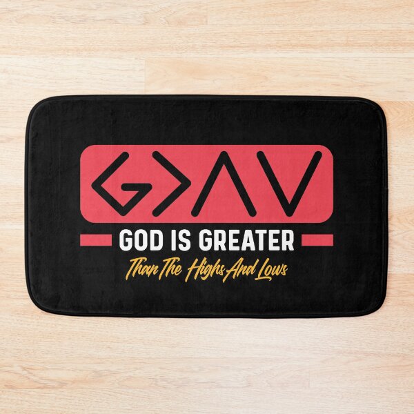 Item preview, God Is Greater Than The Highs And Lows designed and sold by mvernondesigns.