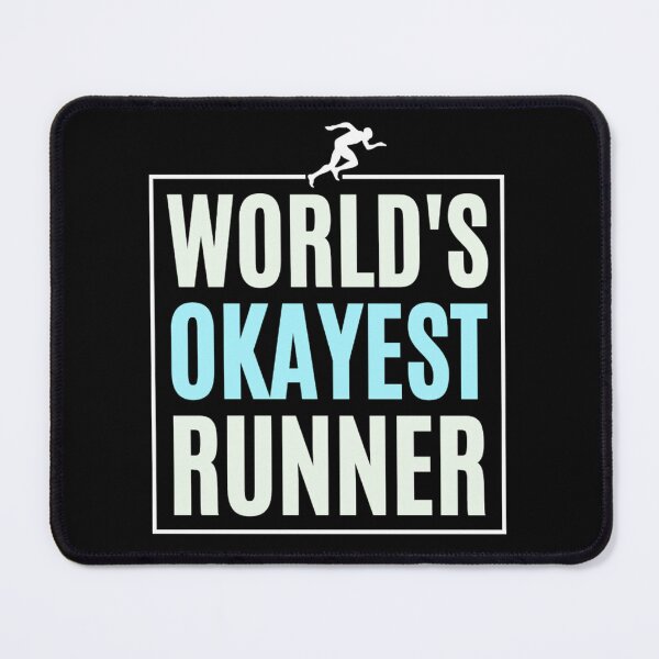 Item preview, World's Okayest Runner - Funny Running Sayings designed and sold by chetan786.