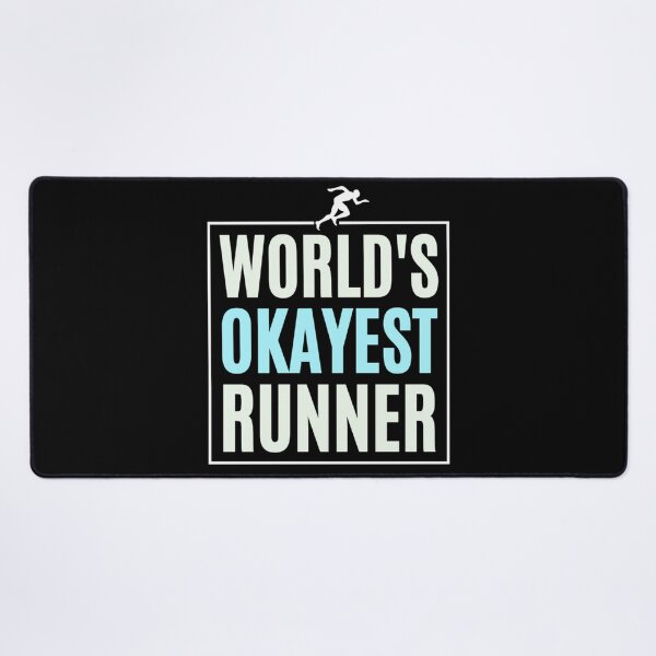 Item preview, World's Okayest Runner - Funny Running Sayings designed and sold by chetan786.