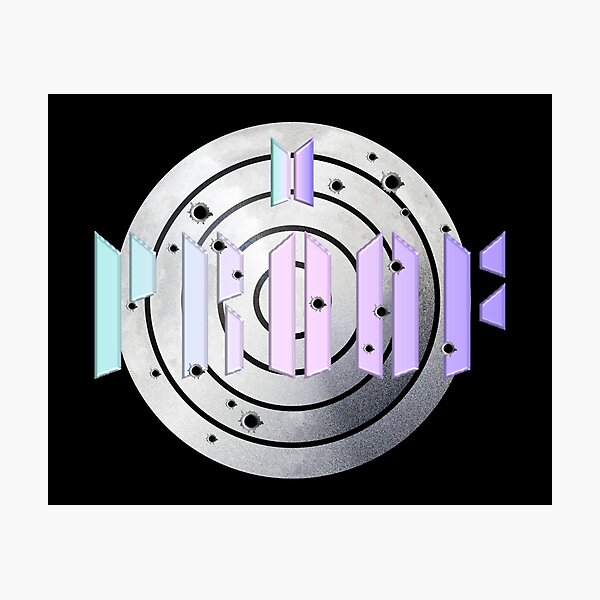 "bts door logo proof comeback 2022 we are bulletproof door concept