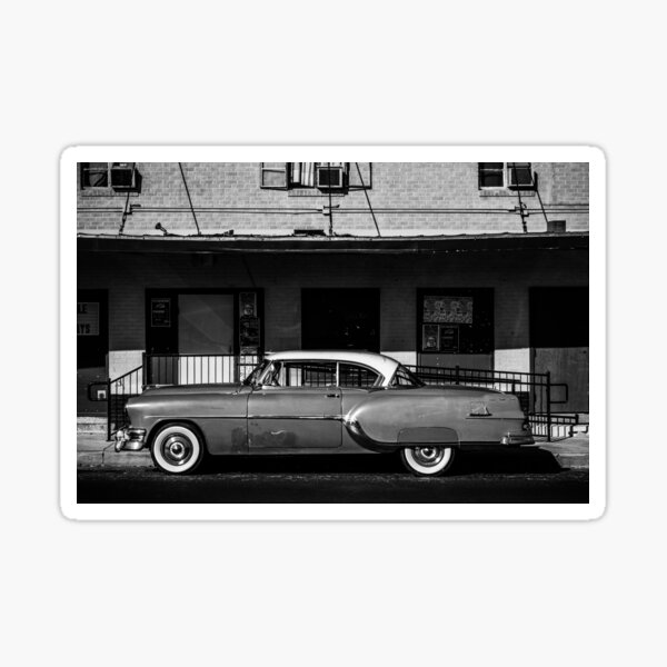 "Vintage Car" Sticker for Sale by cheesim Redbubble