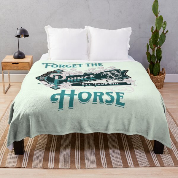Item preview, Forget the Prince. I'll Take the Horse. designed and sold by No1Equestrian.