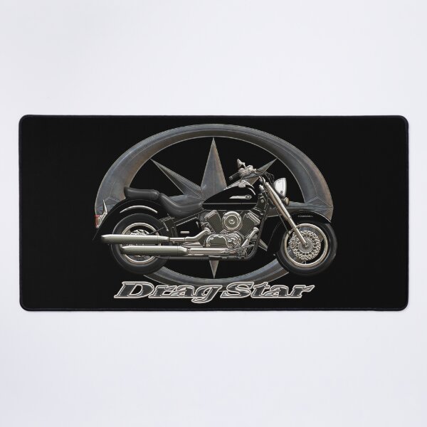 Item preview, Drag Star XVS 1100 black star designed and sold by KlaraBubble.
