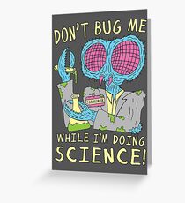 Bug Science Greeting Card