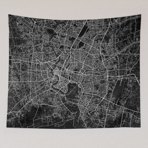 Item preview, Bangkok City Map of Thailand - Full Moon designed and sold by deMAP.