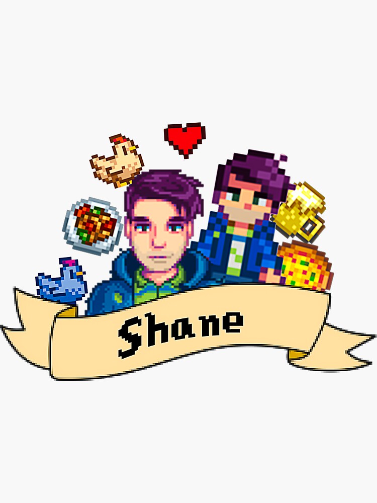 "Stardew Valley Shane- Stardew Valley S" Sticker for Sale by Alitrnbull