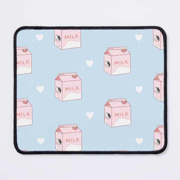 Item preview, cute minimal aesthetic milk carton heart pattern  designed and sold by viyaura.