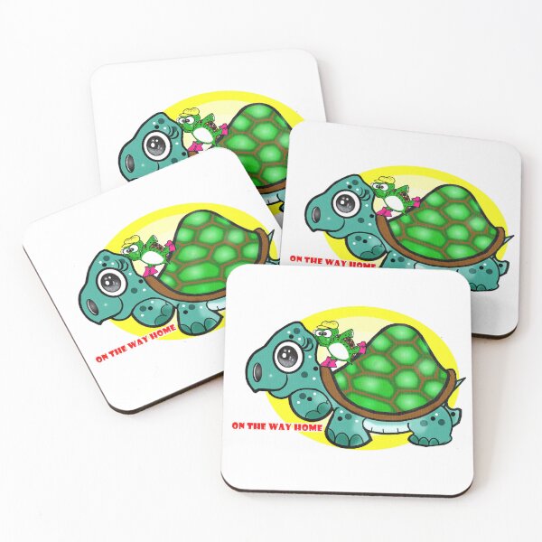 Item preview, On the way home - tortoises designed and sold by Shirley cute art .