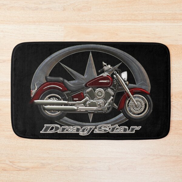 Item preview, Drag Star XVS 1100 red star designed and sold by KlaraBubble.