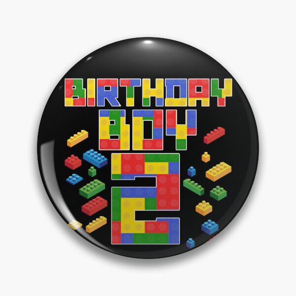 Item preview, Kid 2nd Birthday Boy Master Builder 2 Year Old Block Builder Gear designed and sold by DynamicDesign.