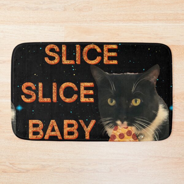 Item preview, Slice slice baby, pizza cat designed and sold by rarebeasts.