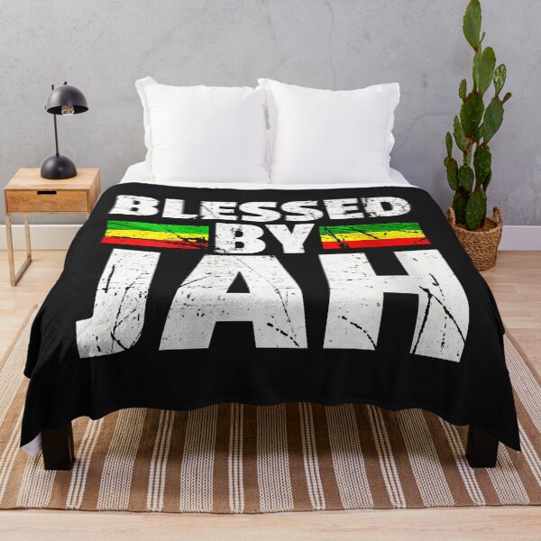 Artikelvorschau, Womens Blessed by Jah Retro-Design. Jah Bless Geschenk für Rastafari V-Ausschnitt entworfen und verkauft von luciaaljudith.