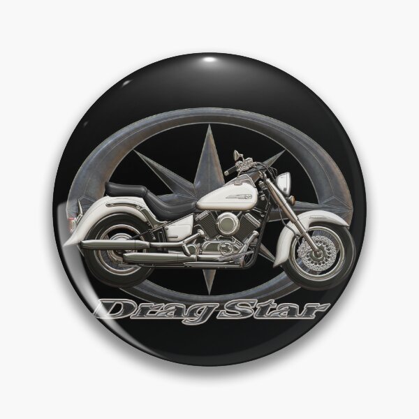 Item preview, Drag Star XVS 650 Classic champagne star designed and sold by KlaraBubble.