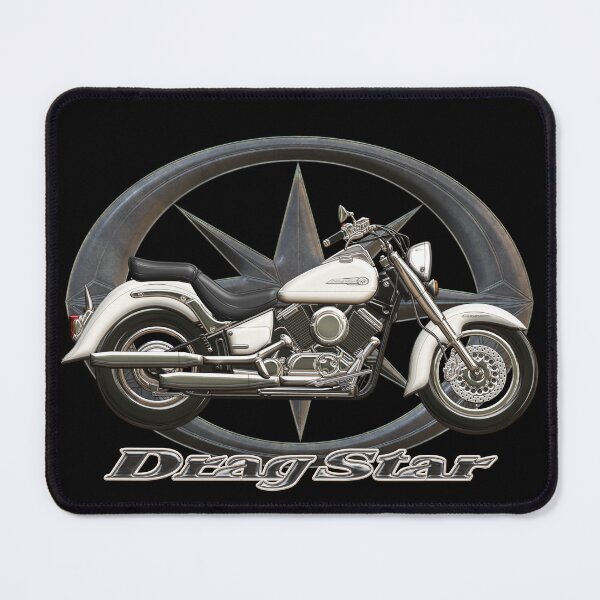 Item preview, Drag Star XVS 650 Classic champagne star designed and sold by KlaraBubble.