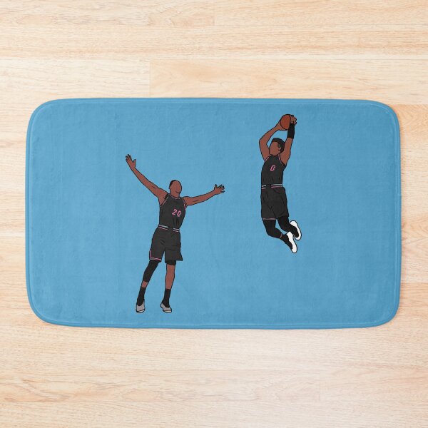 Item preview, Justise Winslow Lob To Josh Richardson designed and sold by RatTrapTees.