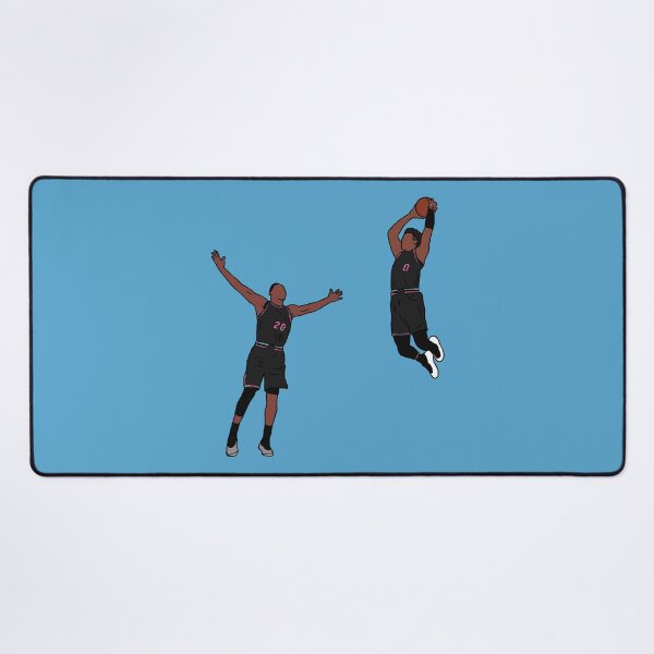 Item preview, Justise Winslow Lob To Josh Richardson designed and sold by RatTrapTees.