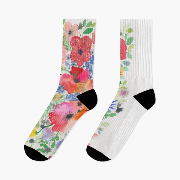 Item preview, Watercolour florals designed and sold by pigmentandgrain.