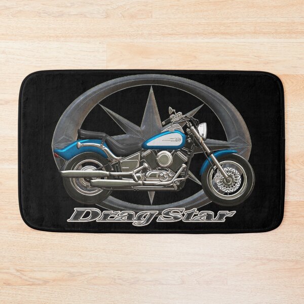 Item preview, Drag Star XVS 650 blue silver star designed and sold by KlaraBubble.
