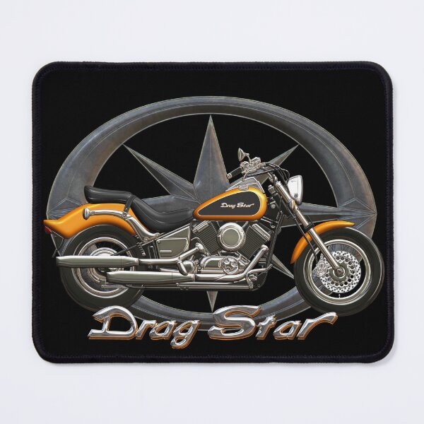 Item preview, Drag Star XVS 650 orange star designed and sold by KlaraBubble.