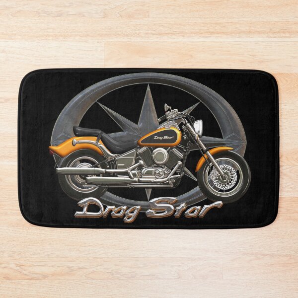 Item preview, Drag Star XVS 650 orange star designed and sold by KlaraBubble.
