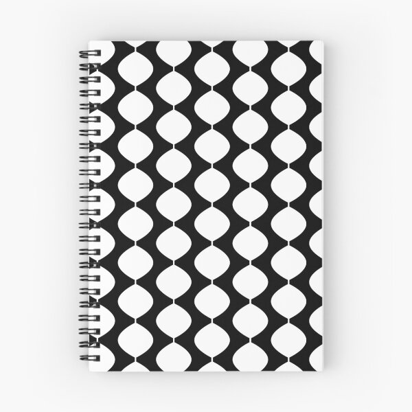 Item preview, Mid Century Modern Retro 60s Waves Pattern  (White) designed and sold by Makanahele.