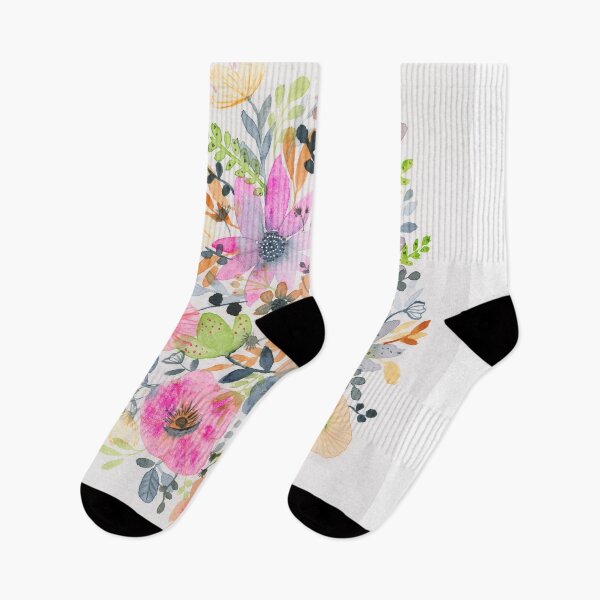 Item preview, Watercolour florals designed and sold by pigmentandgrain.