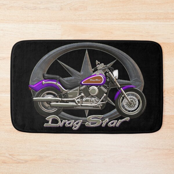 Item preview, Drag Star XVS 650 purple star designed and sold by KlaraBubble.