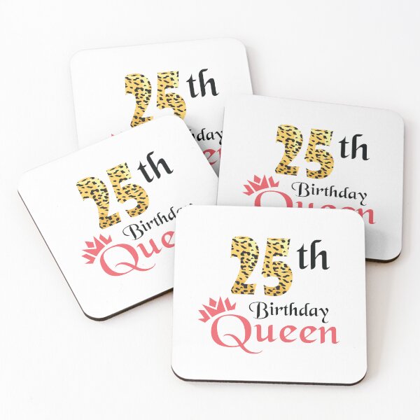 Item preview, 25th Birthday Queen - 25th Birthday Girl Party Outfit designed and sold by jain-ravi002.