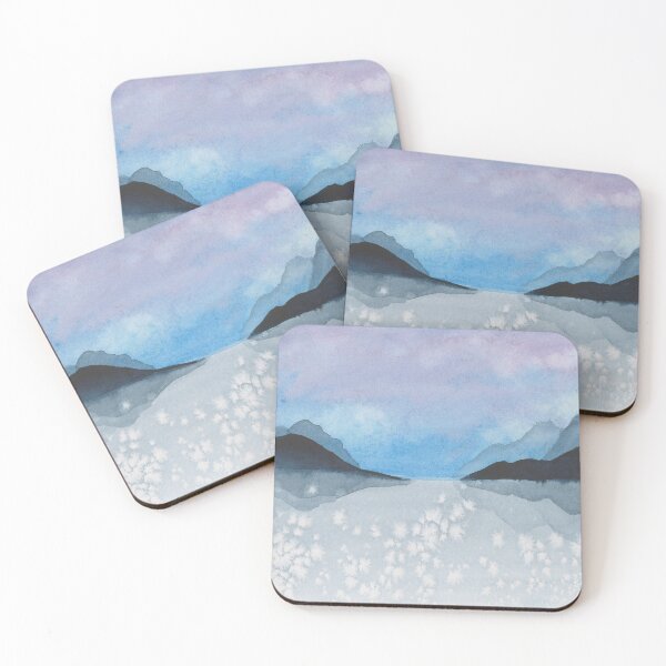 Item preview, Watercolour landscape designed and sold by pigmentandgrain.