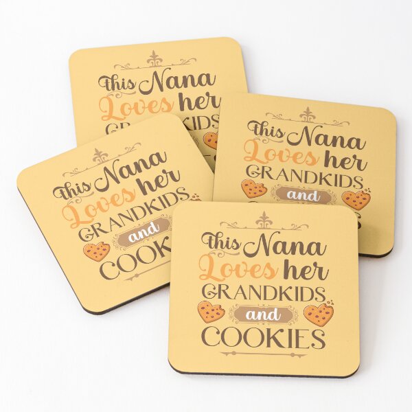 Item preview, This Nana Loves Her Grandkids and Cookies designed and sold by edwinvisuals.