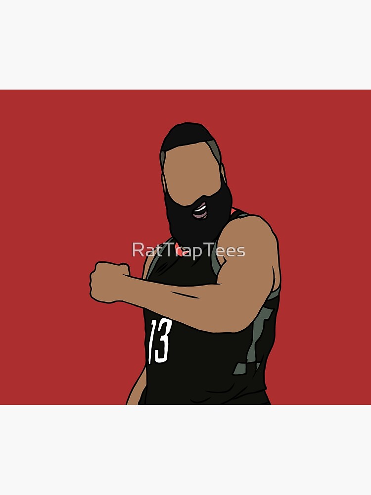 James Harden Cartoon Style Duvet Cover for Sale by rayd3rd