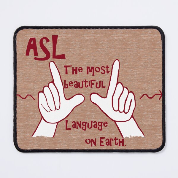 Item preview, ASL The Most Beautiful Language designed and sold by EloiseArt.