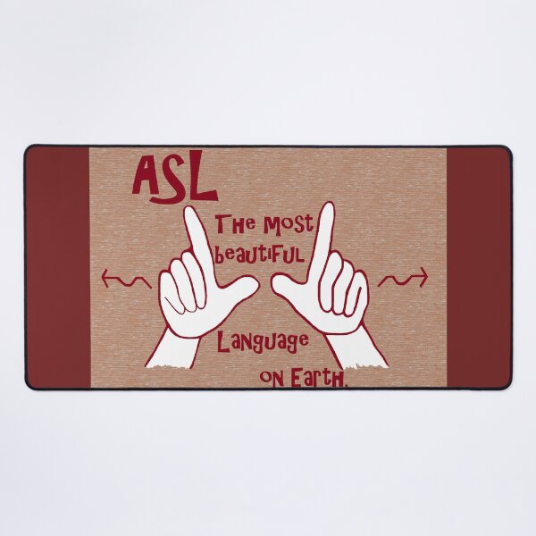 Item preview, ASL The Most Beautiful Language designed and sold by EloiseArt.