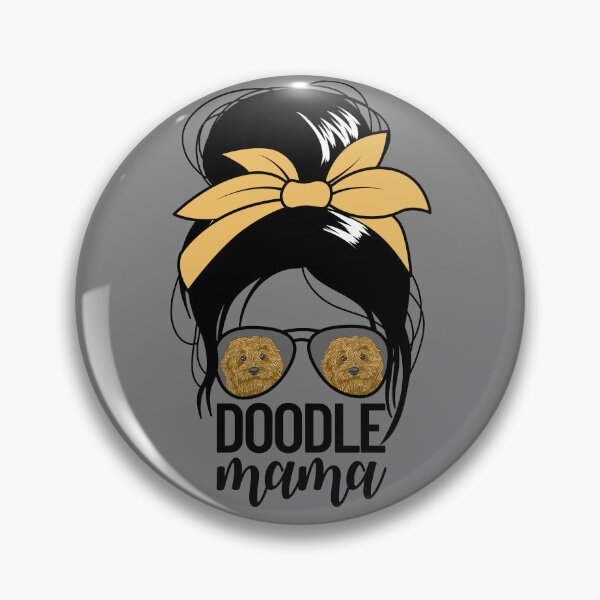 Item preview, Doodle Mama Messy Bun Women's Pet Golden Doodle Gear designed and sold by DynamicDesign.
