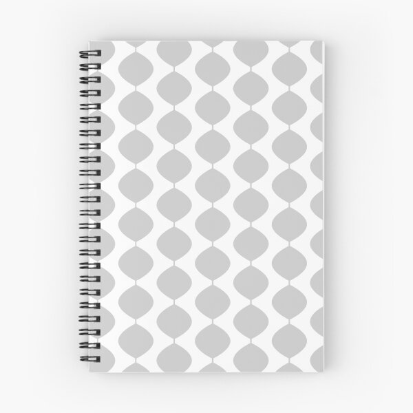 Item preview, Mid Century Modern Retro 60s Waves Pattern  (25% Grey) designed and sold by Makanahele.
