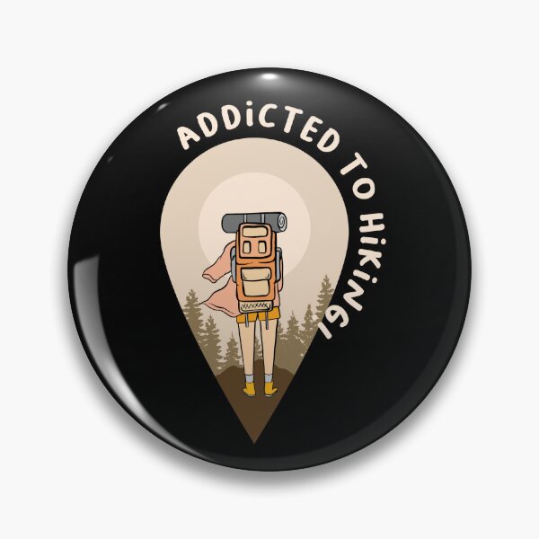 Item preview, Addicting To Hiking | Adventure | Nature & Outdoors  designed and sold by Ravenvine.